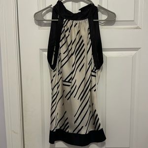 Forever 21 top black and white size L
